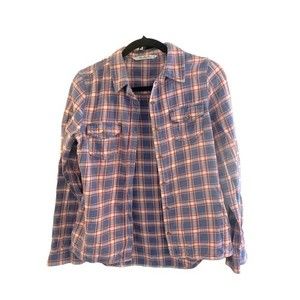 Vanilla Sky Red and Blue Plaid Flannel | Women's Medium​